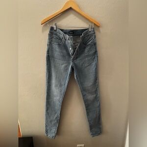 Express Women's Skinny Jeans - Blue